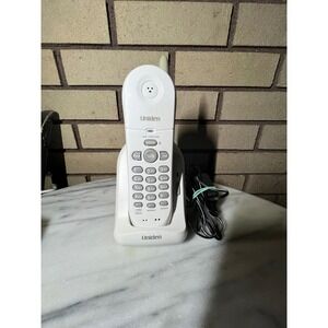 Uniden EXP4540 Cordless Phone Base and Handset White Tested
